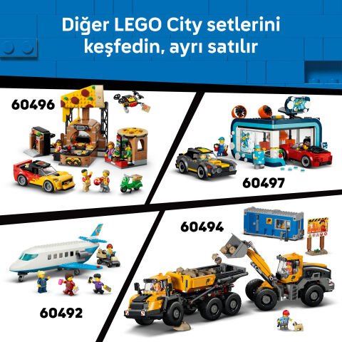 LEGO® City Sarı Kazıcı Yükleyici 60480