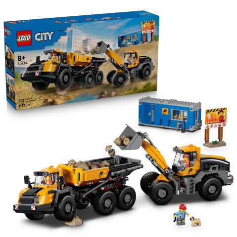 LEGO® City Damperli Kamyon ve Ön Yükleyici 60494