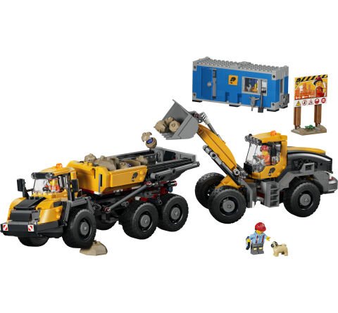 LEGO® City Damperli Kamyon ve Ön Yükleyici 60494