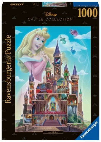 1000 Parça Puzzle Walt Disney Uyuyan Güzel Şato