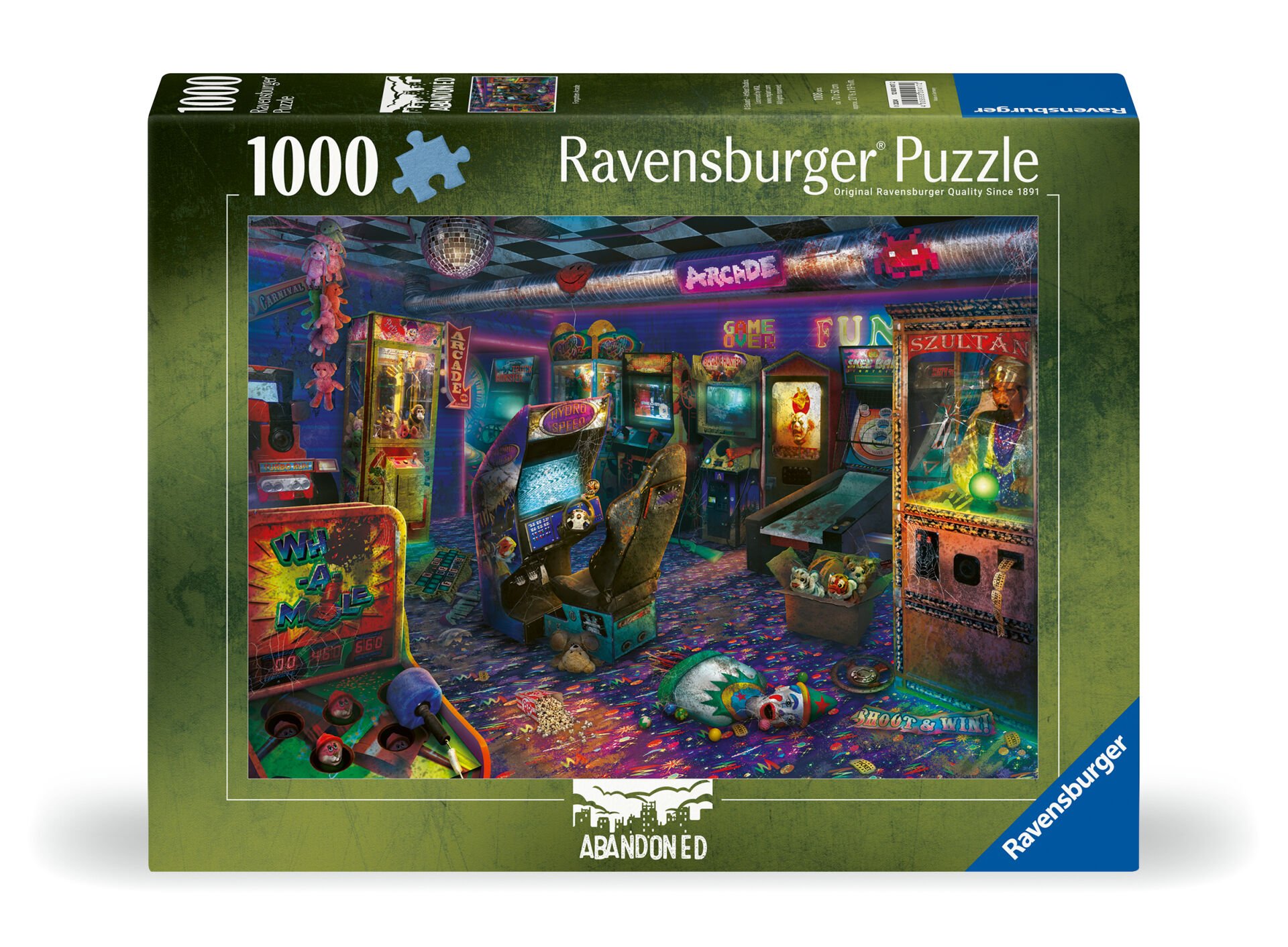 1000 Parça Puzzle Eski Atari Salonu