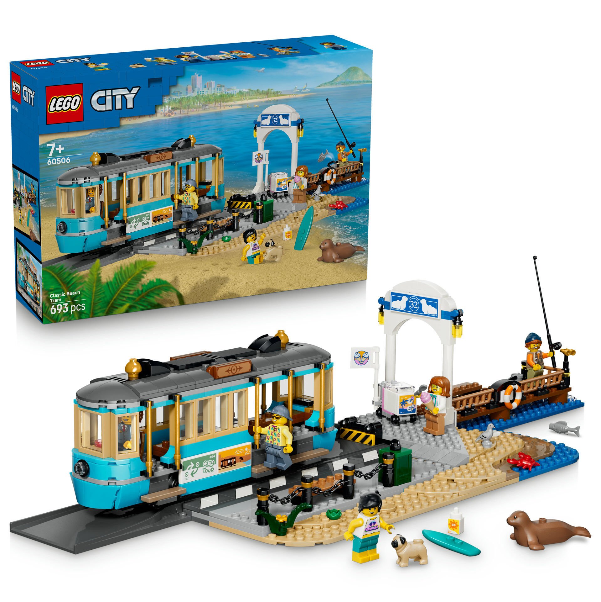 LEGO® City Klasik Plaj Tramvayı 60506