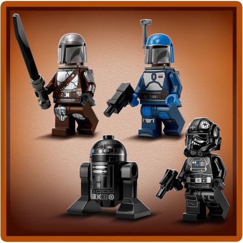 LEGO® Star Wars™ Mandalorian Fang Fighter TIE  Interceptor™'a Karşı 75348