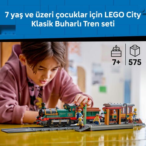 LEGO® City Klasik Buharlı Tren 60511
