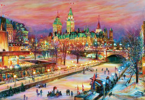 1000 Parça Puzzle Kanada