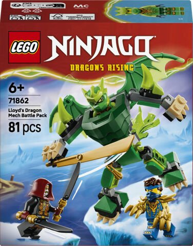 LEGO® NINJAGO® Lloyd’un Ejderha Robotu Savaş Paketi 71862