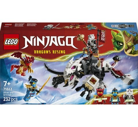 LEGO® NINJAGO® Zilvar ve Ejderha Canavar Grimtak 71863