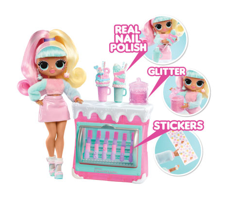 LOL Surprise Sweet Nails OMG Candylicious Sprinkles Tatlı Dükkanı