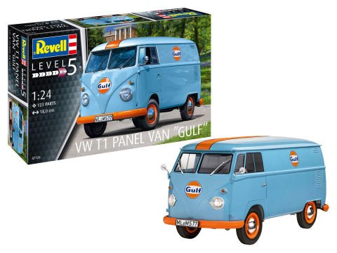 Revell Volkswagen T1 Panel Van Gulf