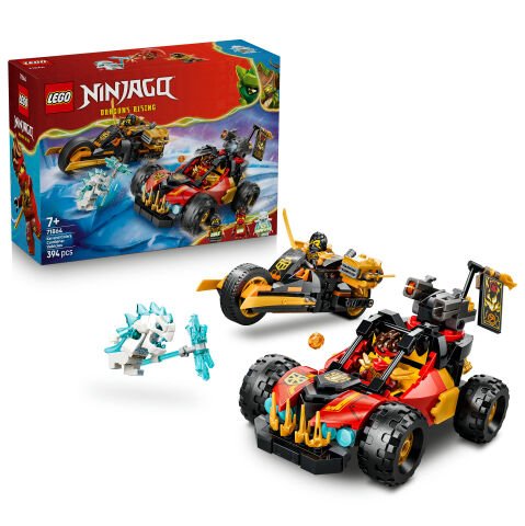 LEGO® NINJAGO® Kai ve Cole’un Birleşen Araçları 71864