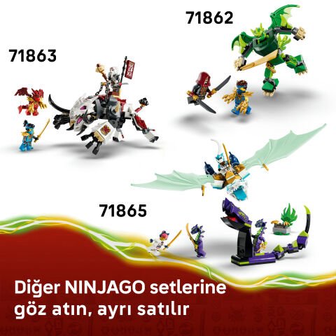 LEGO® NINJAGO® Kai ve Cole’un Birleşen Araçları 71864