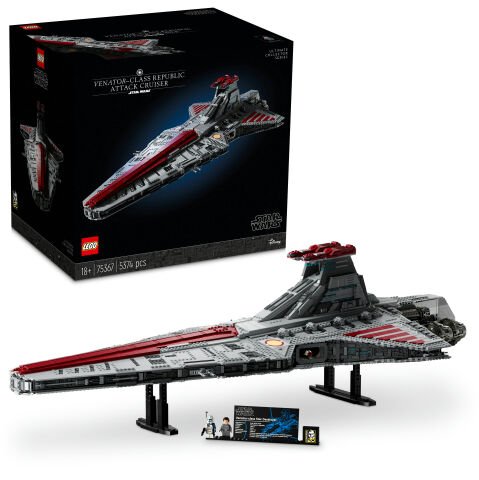 LEGO® Özel Venator Sınıfı Cumhuriyet Saldırı Kruvazörü 75367