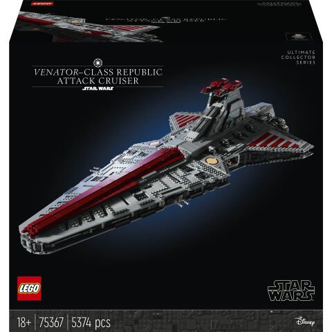 LEGO® Özel Venator Sınıfı Cumhuriyet Saldırı Kruvazörü 75367