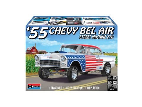 Revell 1955 Chevy Bel Air Street Machine 2N1