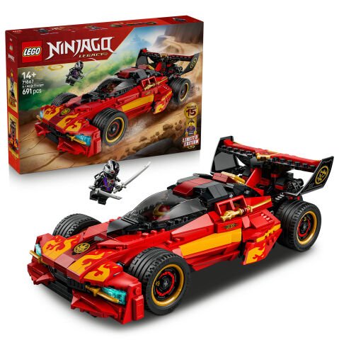 LEGO® NINJAGO® X-1 Ninja Turbo Otomobil 15. Yıl Dönümü 71867