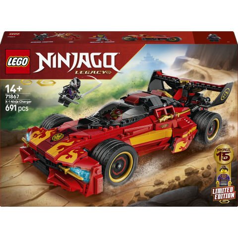LEGO® NINJAGO® X-1 Ninja Turbo Otomobil 15. Yıl Dönümü 71867