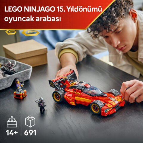 LEGO® NINJAGO® X-1 Ninja Turbo Otomobil 15. Yıl Dönümü 71867