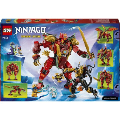 LEGO® NINJAGO® Wyldfyre'ın Dönüşen Ejderha Robotu 71868