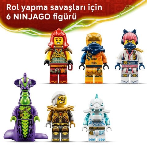 LEGO® NINJAGO® Wyldfyre'ın Dönüşen Ejderha Robotu 71868
