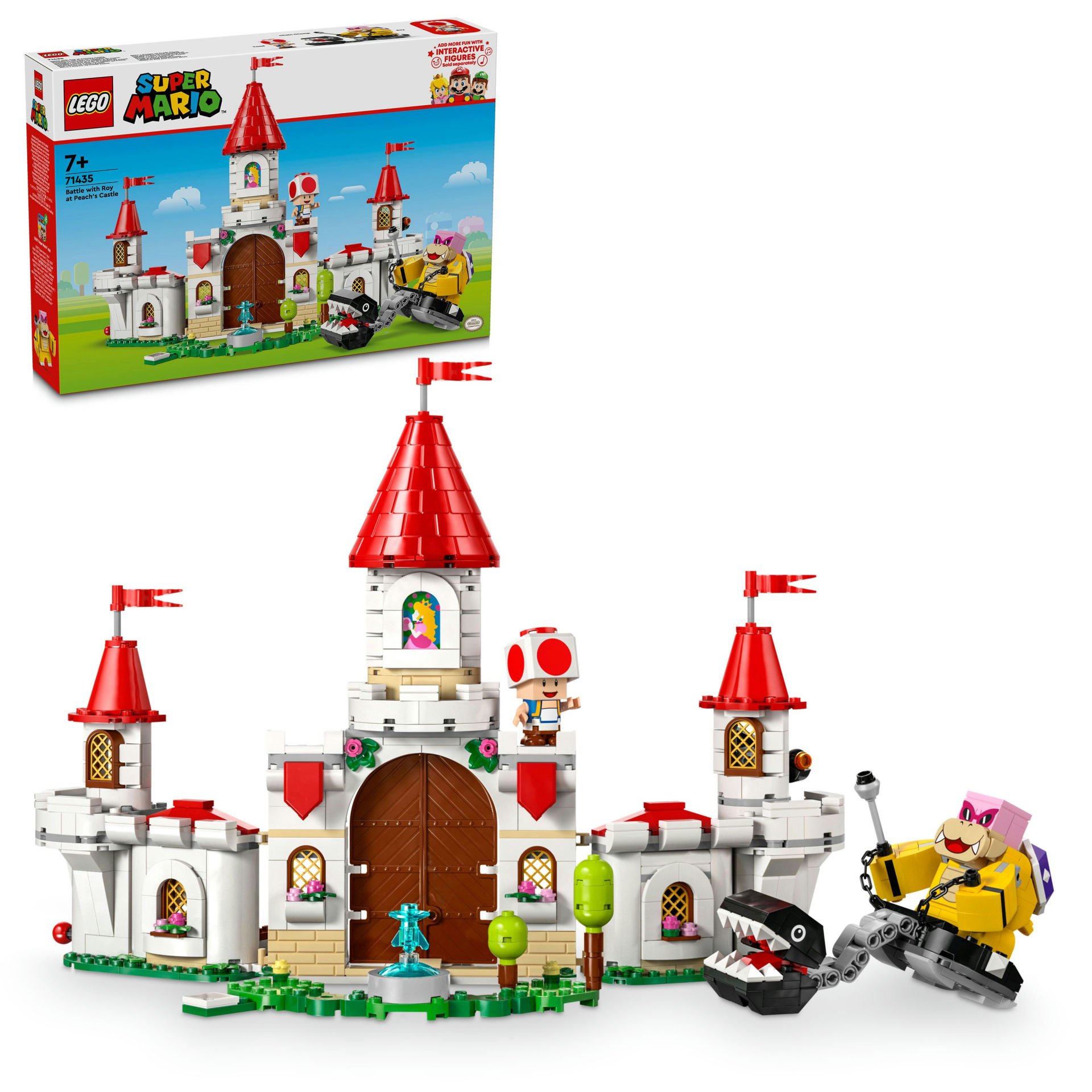 LEGO® Super Mario™ Peach’in Kalesinde Roy ile Savaş 71435