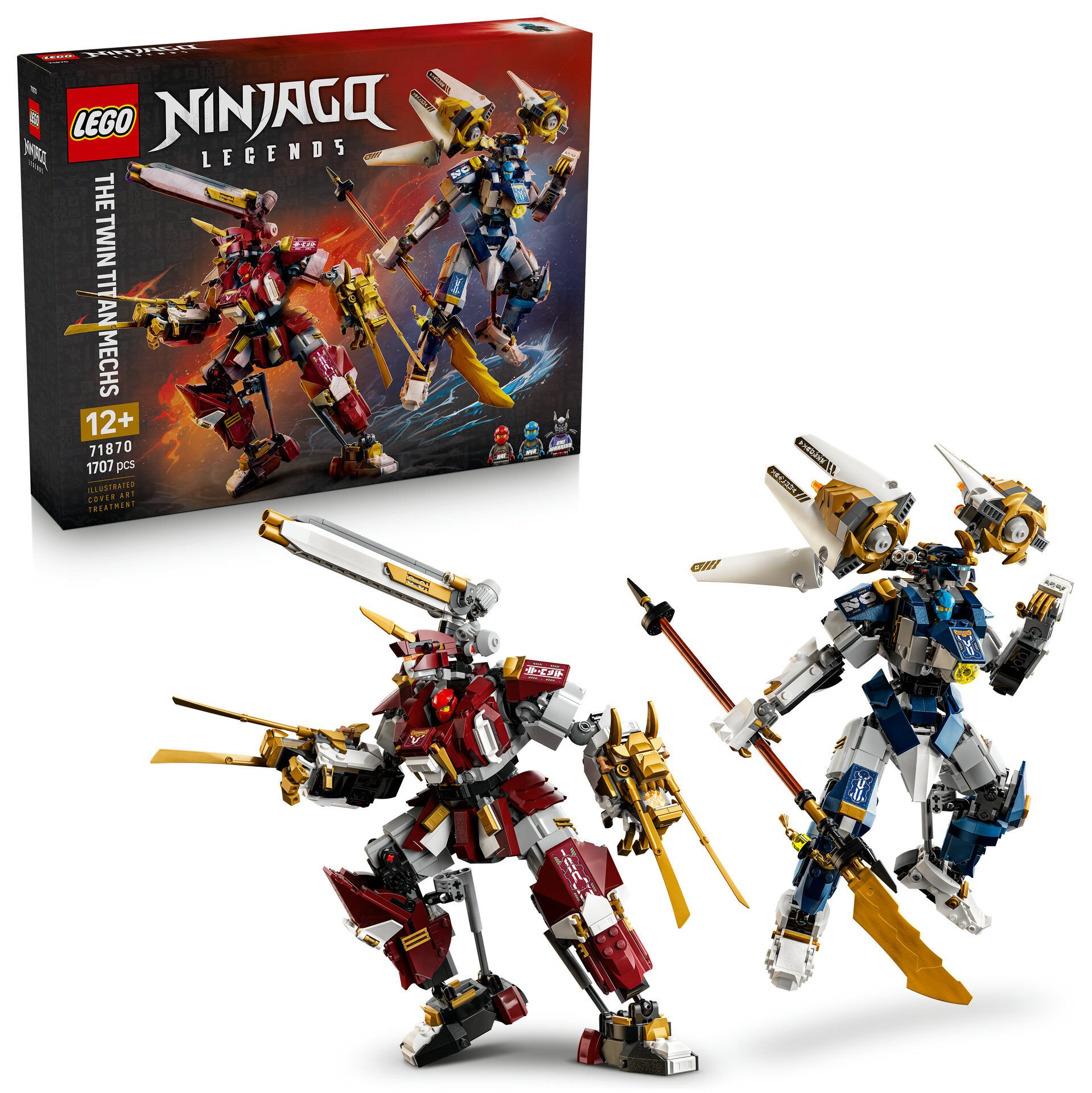 LEGO NINJAGO İkiz Titan Robotları 71870