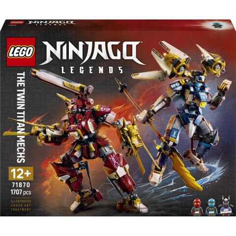 LEGO NINJAGO İkiz Titan Robotları 71870