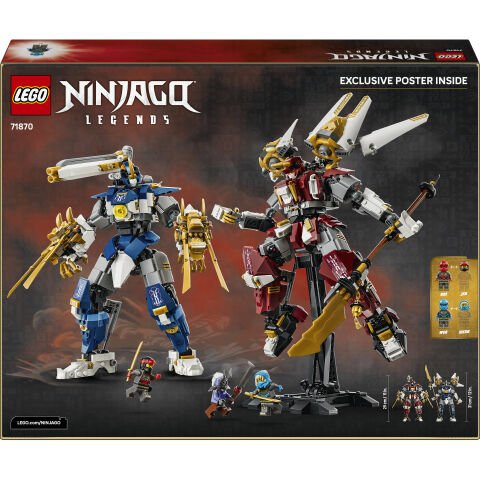 LEGO NINJAGO İkiz Titan Robotları 71870