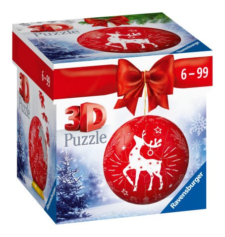 54 Parça 3D Puzball Ren Geyiği