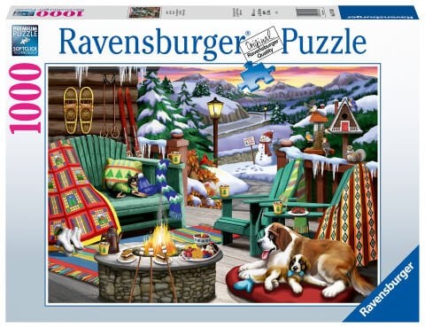 1000 Parça Puzzle Rahat Bir Gün