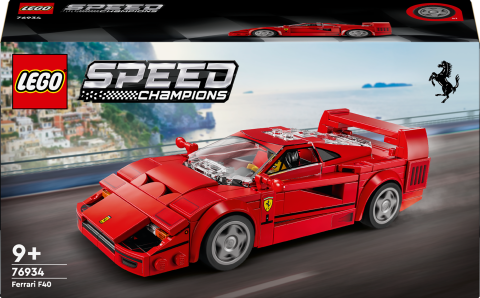 LEGO® Speed Champions Ferrari F40 Süper Araba Oyuncak Araç 76934