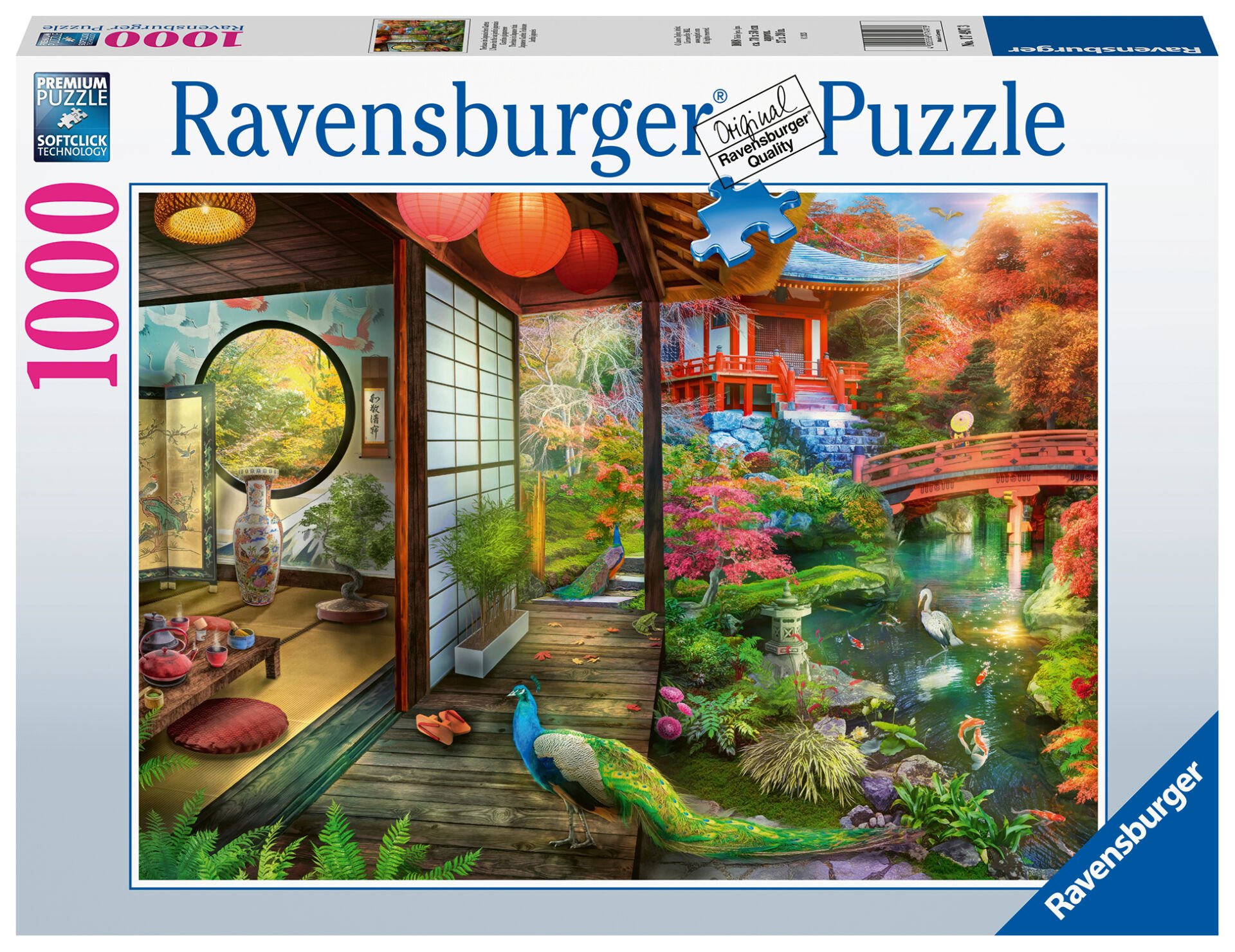 1000 Parça Puzzle Japon Bahçesi