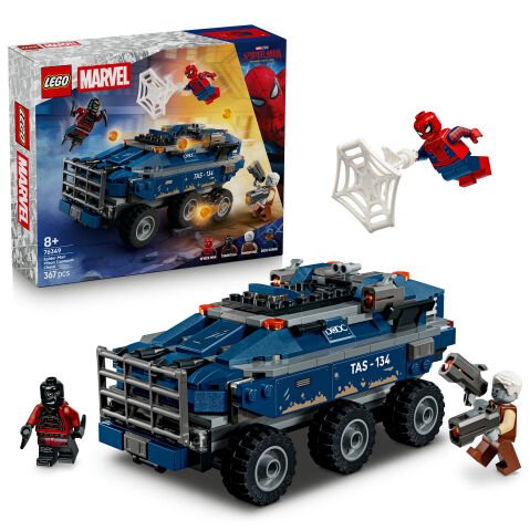 LEGO® ǀ Marvel Örümcek Adam Hapishane Nakliye Aracı Takibi 76349