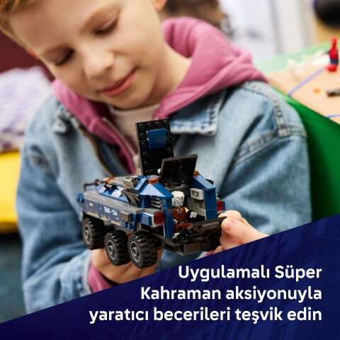 LEGO® ǀ Marvel Örümcek Adam Hapishane Nakliye Aracı Takibi 76349