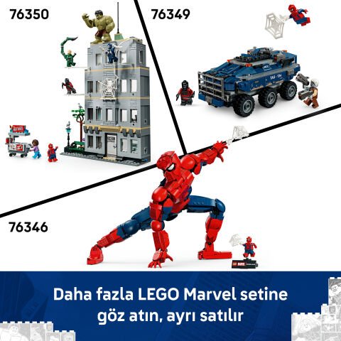 LEGO® ǀ Marvel Örümcek Adam Hapishane Nakliye Aracı Takibi 76349