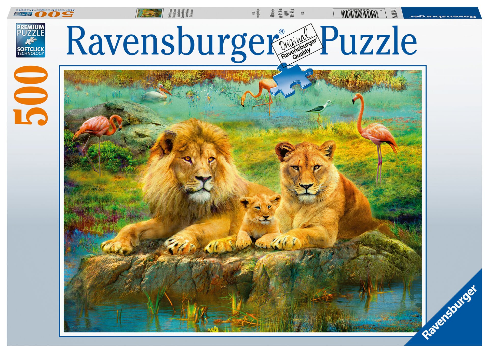 500 Parça Puzzle Aslanlar