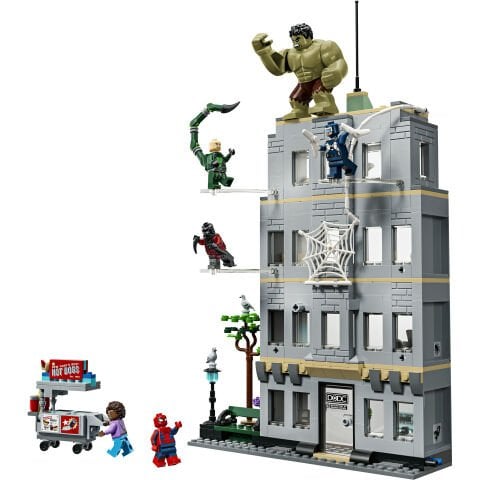 LEGO® ǀ Marvel Örümcek Adam ve Hulk’ın Destansı Çarpışması 76350