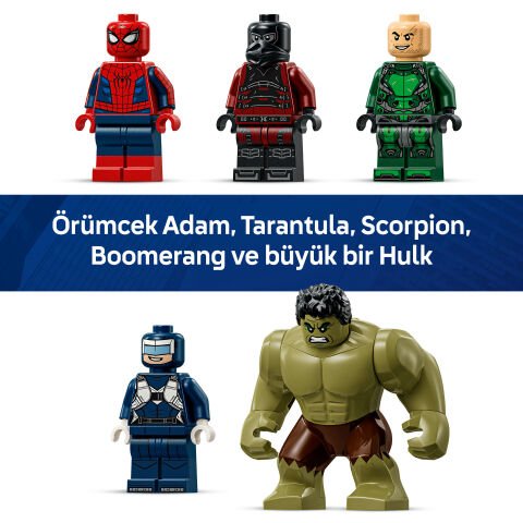 LEGO® ǀ Marvel Örümcek Adam ve Hulk’ın Destansı Çarpışması 76350