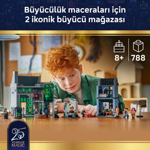 LEGO® Harry Potter™ Knockturn Yolu Büyücü Mağazaları 76471