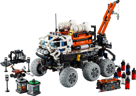 LEGO® Technic Mars Ekibi Keşif Aracı 42180 - 11 Yaş ve Üzeri Uzay Meraklısı Çocuklar için Koleksiyonluk Yaratıcı Oyuncak Model Yapım Seti