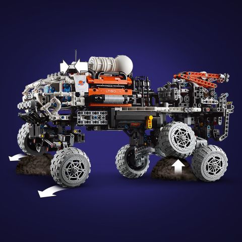LEGO® Technic Mars Ekibi Keşif Aracı 42180 - 11 Yaş ve Üzeri Uzay Meraklısı Çocuklar için Koleksiyonluk Yaratıcı Oyuncak Model Yapım Seti