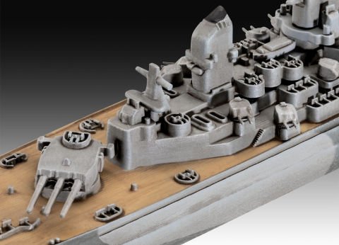 Revell Model Set Battleship USS New Jersey