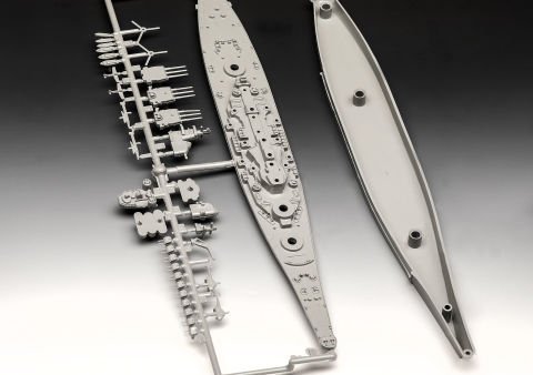 Revell Model Set Battleship USS New Jersey