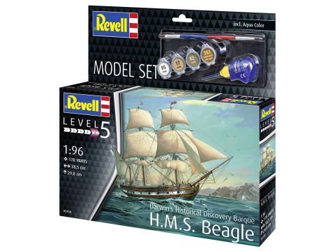 Revell Model Set HMS Beagle