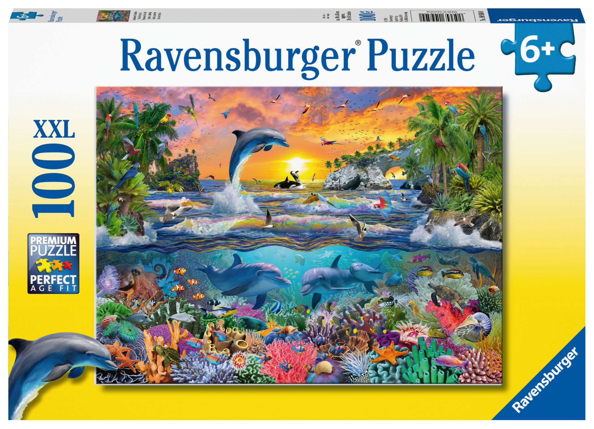 100 Parça Puzzle Tropik Cennet