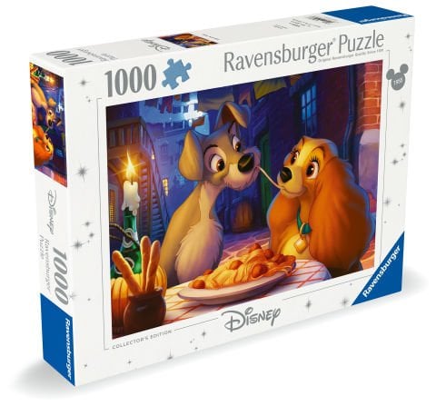 1000 Parça Puzzle Walt Disney Leydi ve Sokak Köpeği