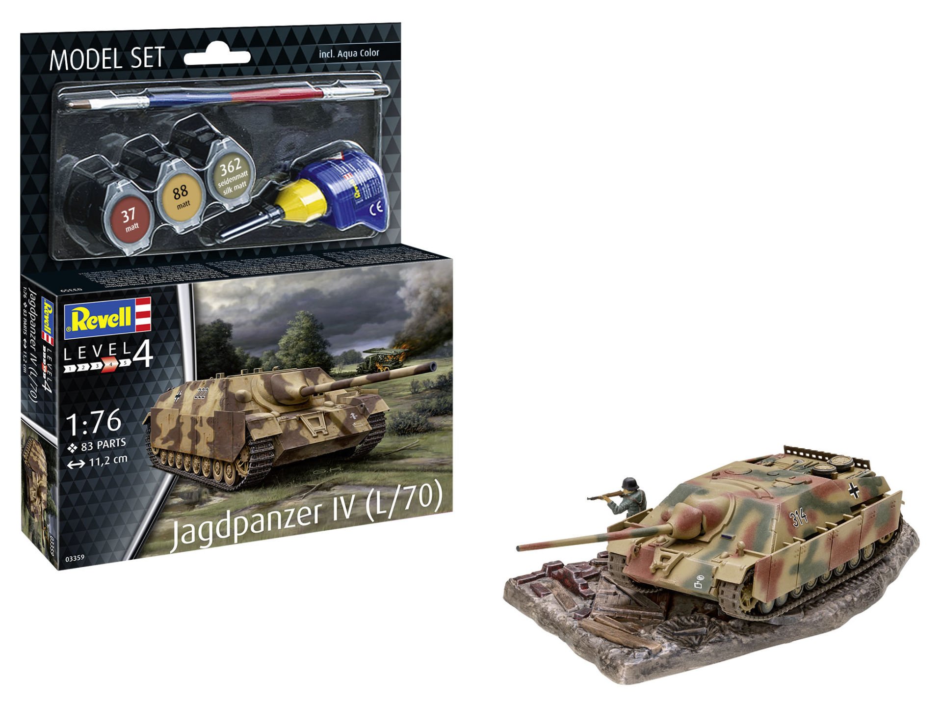 Revell Model Set Jagdpanzer IV (L/70)