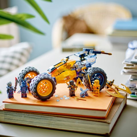 LEGO® NINJAGO® Arin’in Ninja Arazi Buggy Arabası 71811 -  3 Ninja Minifigürü İçeren Yaratıcı Oyuncak Yapım Seti