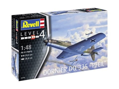 Revell Dornier Do 335 Pfeil