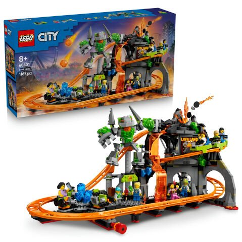 LEGO® Lava Land Hız Treni Parkı 60501