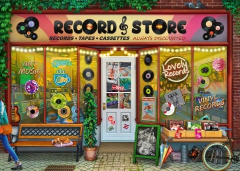 1000 Parçalı Puzzle Plakçı